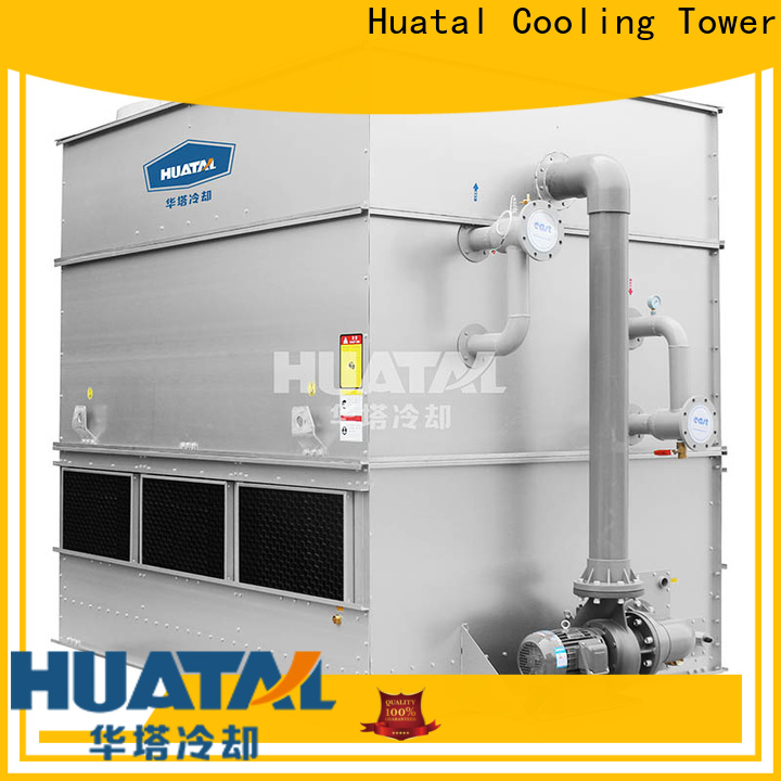 Huatal closed loop cooling tower for process fluid solution for plastic chemicals