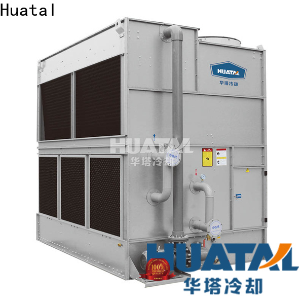Huatal closed evaporative cooling tower explosion proof motor factory price for air conditioning cooling
