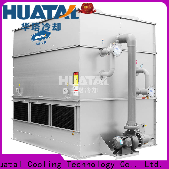 efficient closed water cooling tower for water-cooled motor for water cooling