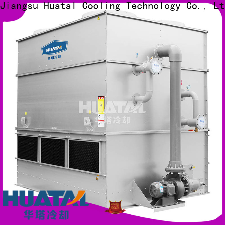 Huatal energy saving closed circuit cooling tower for induction furnace vendor for water cooling