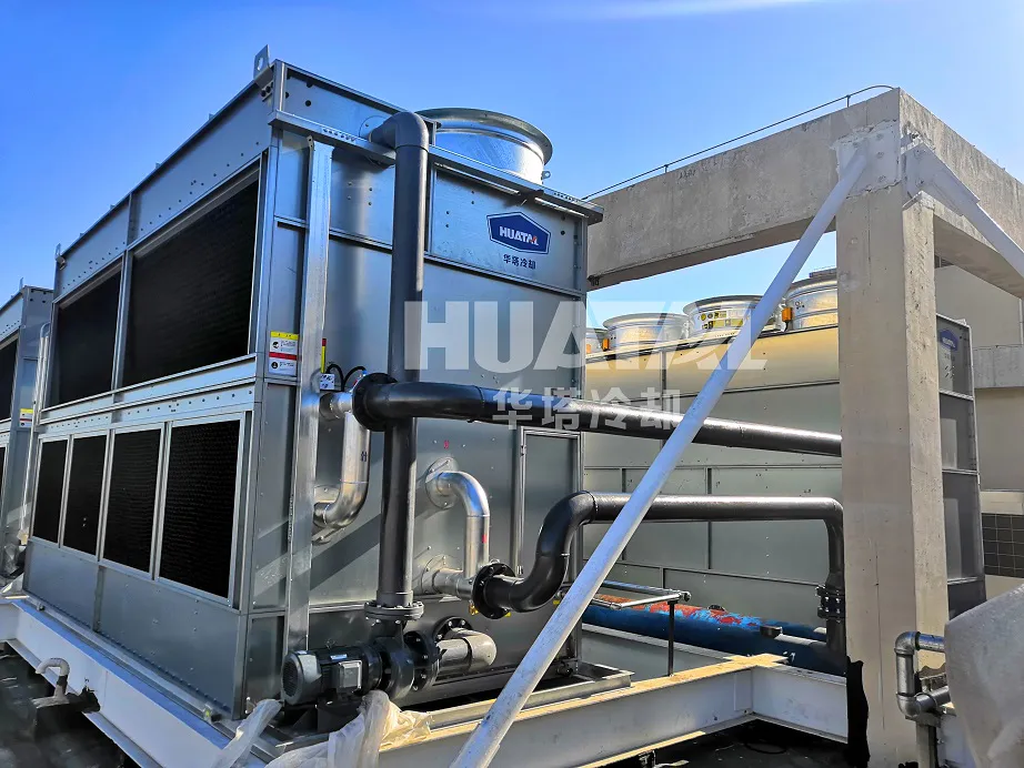 Can a closed cooling tower be used to cool high-frequency quenching machine tools?