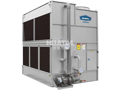 Use of enclosed cooling towers in industry