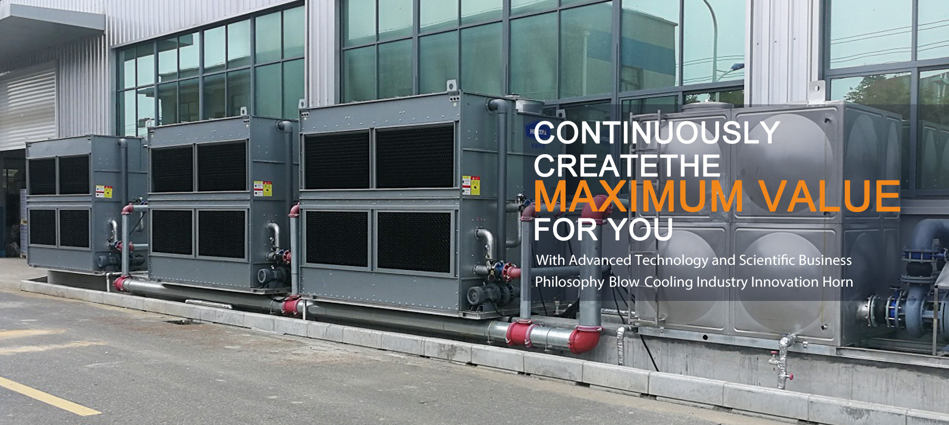 Industrial cooling tower manufacturer