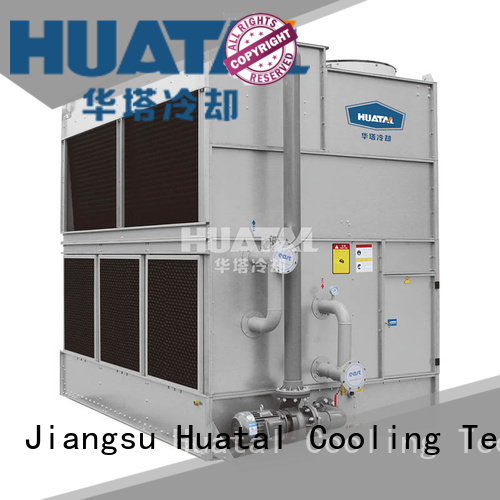 efficient closed loop cooling tower bulk production for freezing