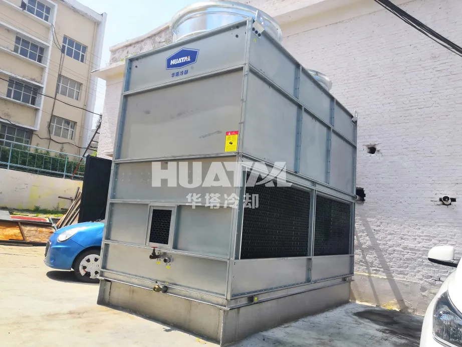 Two methods for closed cooling tower cleaning